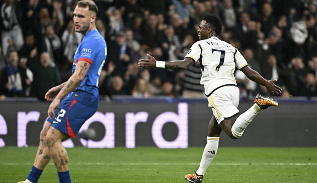 Real Madrid y Leipzig jugaron en el Santiago Bernabéu. Foto: AFP