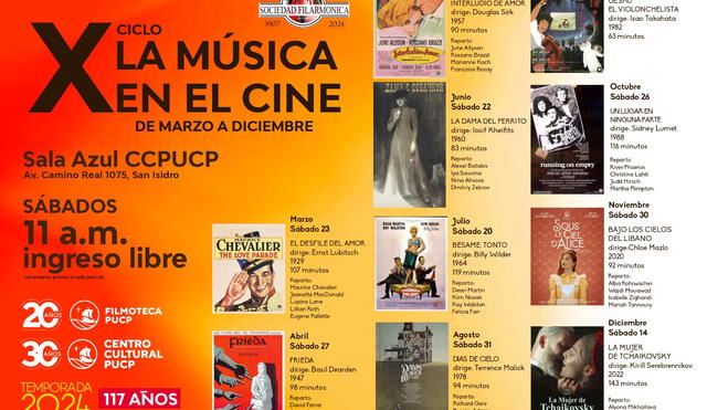 X Ciclo de la música en el cine