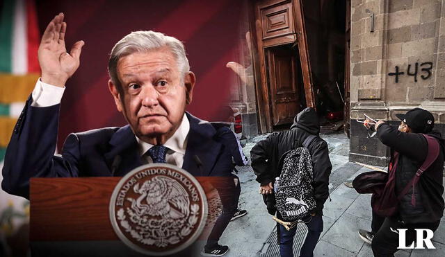 El presidente Andrés Manuel López Obrador señaló que busca reunirse con los familiares de las victimas de Ayotzinapa. Foto: composición LR/AFP