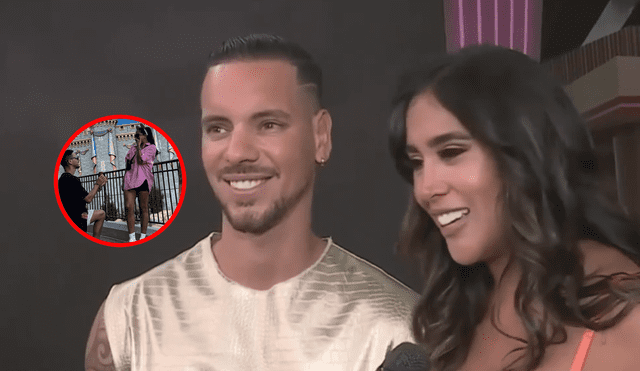 Melissa Paredes y Anthony Aranda tienen una empresa juntos. Foto: composición LR/América TV/Instagram/Melissa Paredes