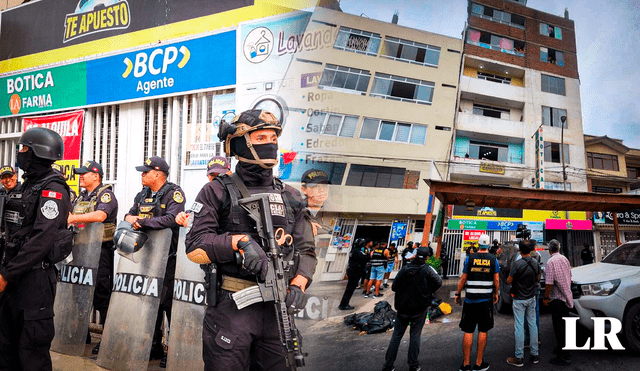 Operativo se dio en el cruce de las av. Jorge Basadre y av. Fernando Wiesse. Foto: composición de Gerson Cardoso/La República/Rosa Qiuncho