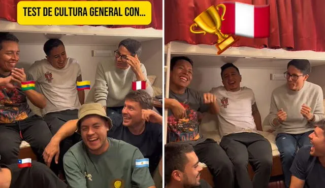 "Siempre gana Perú", resaltaron usuarios en clip viral. Foto: composición LR/ @emmanuel.boreal3/TikTok - Video: @emmanuel.boreal3/TikTok-