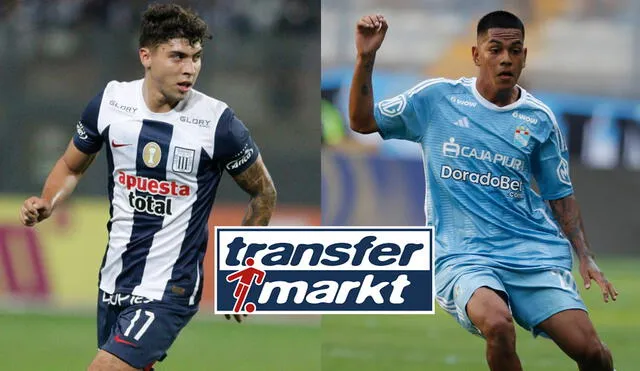 Zanelatto y Grimaldo son 2 de los jugadores más valiosos de Alianza Lima y Sporting Cristal de acuerdo con Transfermarkt. Foto: composición de LR/Luis Jiménez