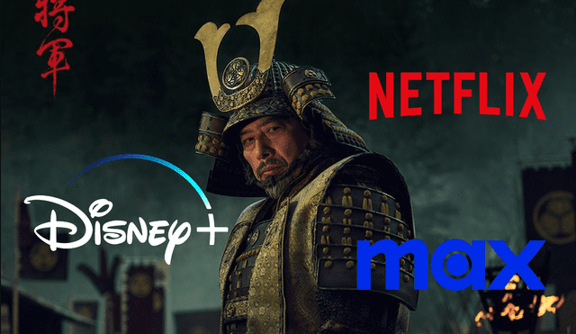 'Shogun' ha generado expectativa en los amantes de las series del streaming. Foto: composición LR/Netflix/Max/Disney+