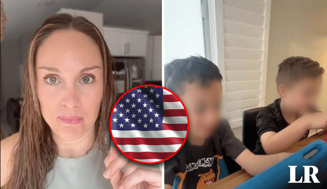 Madre revela cuál fue el truco para que sus hijos aprendiera a hablar inglés en solo un año. Foto: Composición LR/banderas.com/tiktok