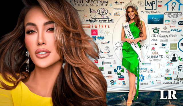 Victoria Disorbo buscará hacer historia en su presentación del Miss Mundo 2024. Foto: composición LR/Instagram Victoria Disorbo