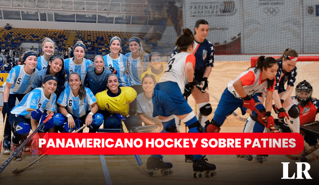 El juego por el Panamericano de Hockey sobre patines Femenino entre Chile vs. Argentina se jugará en el Coliseo Fedepatín. Foto: CAP/TeamChile_COCH/X/composición LR