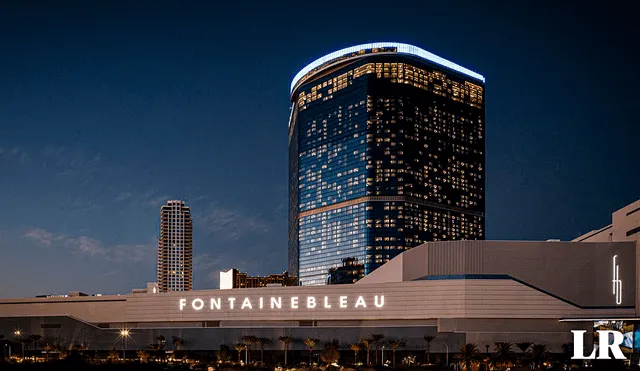 El Fontainebleau de Las Vegas se ubica en el extremo norte de la ciudad. Foto: composición LR/Mark Mediana