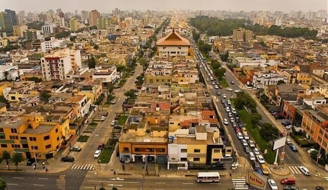 Vista panorámica del distrito de Lince, uno de los más caros para vivir por metro cuadrado en Lima Metropolitana. Foto: difusión