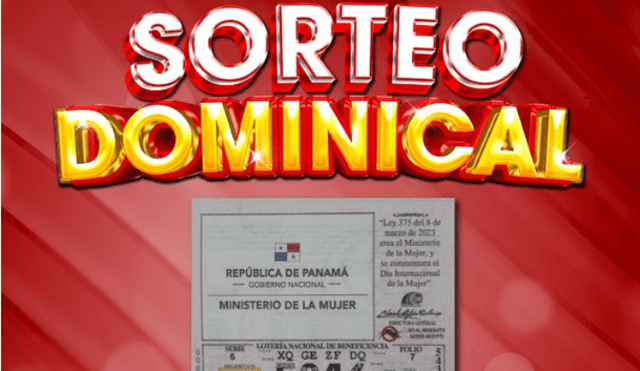 Consulta los resultados de la Lotería Nacional de Panamá, en su modalidad de Sorteo Dominical, de HOY 10 de marzo. Foto: LNP