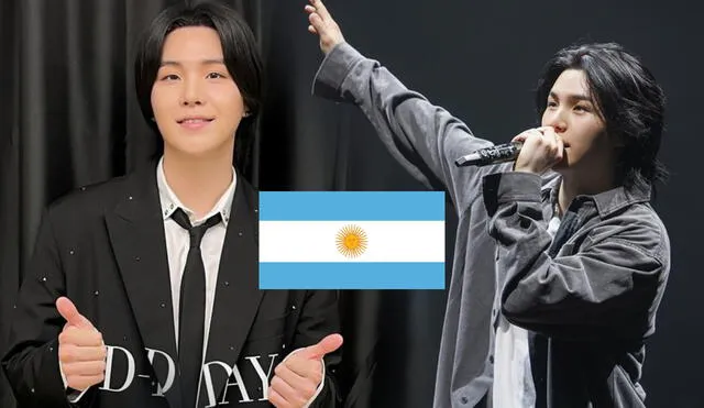 El El concierto que Suga de BTS realizó antes de enlistarse será proyectado en cines en todo el mundo realizó antes de enlistarse será proyectado en cines en todo el mundo. ¿Dónde ver en Argentina? Foto: composición LR/BIGHIT