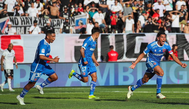 El Romántico Viajero no le ganaba a Colo Colo desde el 2013 y en el Estadio Monumental desde el 2001. Foto: U. de Chile | Video: Estadio TNT Sports