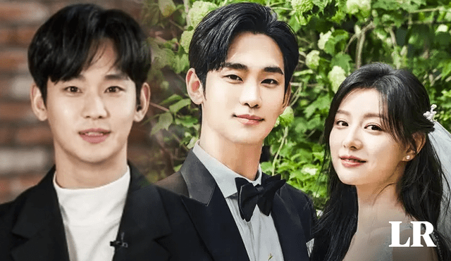 Kim Soo Hyun y Kim Ji Won se unen por primera vez en pantallas gracias a 'La reina de las lágrimas'. Foto: composición Fabrizio Oviedo/LR/Netflix