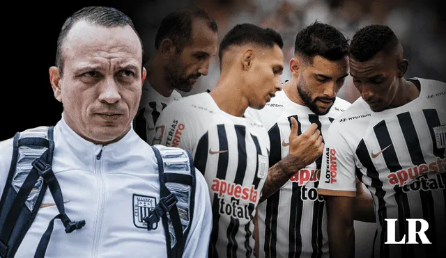 Alejandro Restrepo asumió como DT de Alianza Lima este 2024. Foto: composición de Fabrizio Oviedo/La República