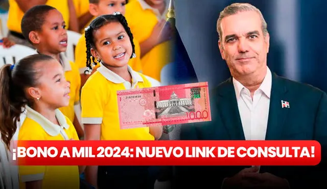 Descubre si recibirás el Bono a Mil 2024 y no te pierdas de este importante subsidio. Foto: composición LR / Gobierno de República Dominicana / MINERD