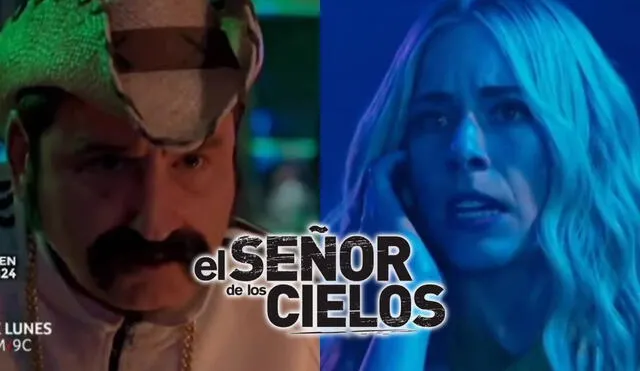 Rutila comunicará a su familia que encontró a el 'Cabo’ junto a Alfaro en una discoteca en ‘El señor de los cielos 9’. Foto: composición LR/Telemundo