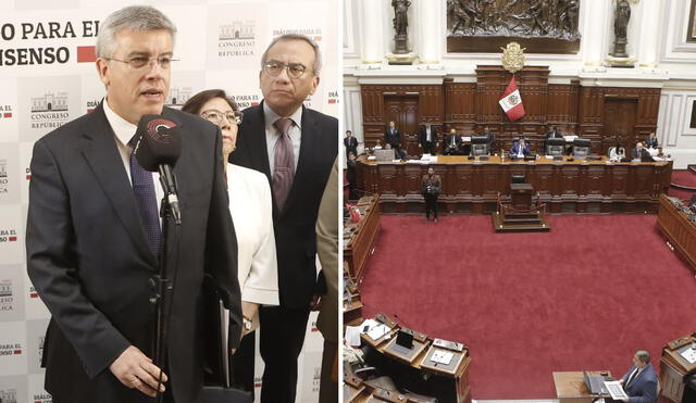 Antonio de la Haza declaró a la prensa. Foto: composición LR/Jhon Reyes/La República