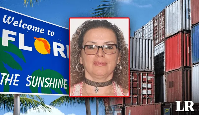 Mujer reportada como desaparecida fue hallada con vida en un contenedor en Florida. Foto: composición LR/CNBC/24noticias/Revista de Marina