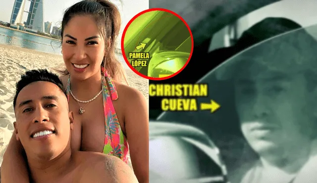Christian Cueva aún no confirmó que retomó su relación con la madre de sus hijos. Foto: composición LR/Instagram/Christian Cueva/Willax TV - Video: Willax TV
