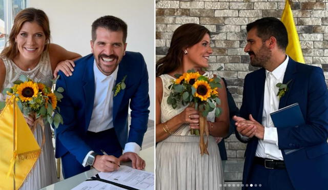 José Peláez y Alejandra de la Flor contrajeron matrimonio en una romántica e íntima ceremonia. Foto: composición LR/José Peláez/Instagram