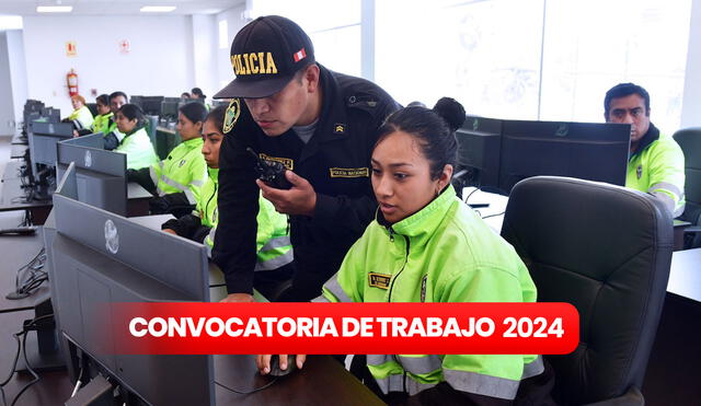 La convocatoria de trabajo de la Policía Nacional está disponible hasta el 22 de marzo. Foto: composición LR/Andina