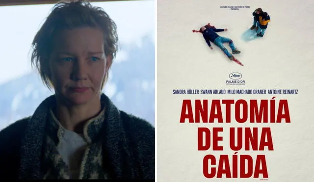 'Anatomía de un caída' es una película francesa. Foto: composición LR/captura de AF4