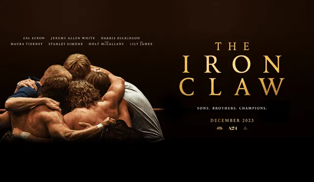 'The Iron Claw' fue dirigida por Sean Durkin. Foto: Facebook oficial de 'Garra de hierro'
