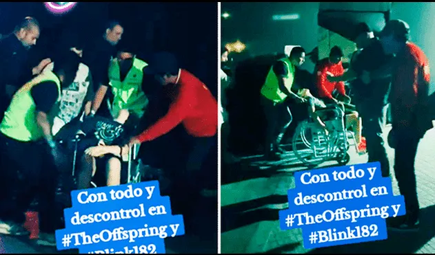 Usuarios se mostraban sorprendidos y a la vez preocupados por la salud de fan de Blink-182. Foto: composición LR/TikTok