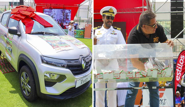 Auto 0kilómetros no fue recogido por el ganador tras maratón Virgen de la Candelaria en Arequipa. Foto: composición LR/Municipalidad de Cayma