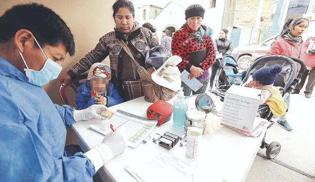 Advertencia. Cuatro de cada diez niños en Perú sufre anemia. Cifra sube más por regiones. Foto: difusión.