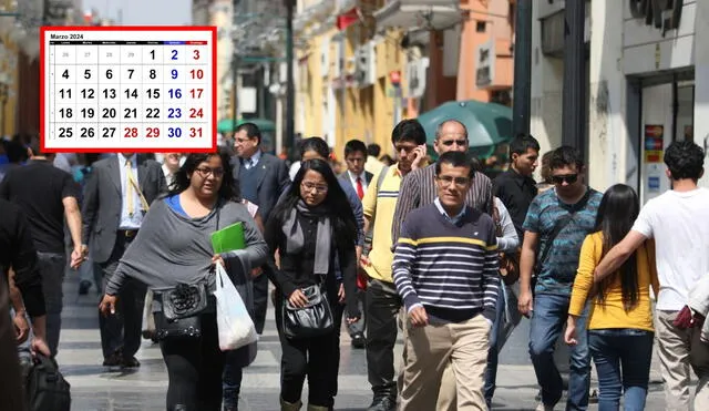 Semana Santa tendrá 2 días feriados en marzo. Foto: composición LR/Andina/Calendarpedia