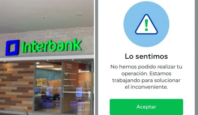 Interbank presenta problemas para la gestión de trámites. Foto: composición LR