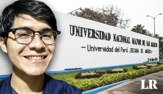 Universitario explicó la dura etapa que vivió antes de lograr su ingreso a San Marcos. Foto: composición Fabrizio Oviedo-LR/José Patiño/Facebook