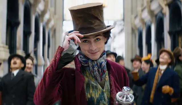 Timothée Chalamet protagonizó ‘Wonka’, una de las películas más exitosas del 2023. Foto: Warner Bros. Pictures