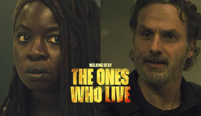 Michonne y Rock podrían volver a separarse en el nuevo capítulo de ‘The Walking Dead: The Ones Who Live’. Foto: composición LR/AMC