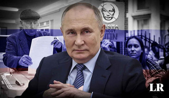 Vladímir Putin extendería su poder en Rusia hasta el 2030. Foto: composición LR/AFP