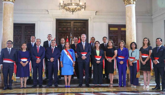 Nuevo gabinete ministerial es liderado por Gustavo Adrianzén. Foto: difusión