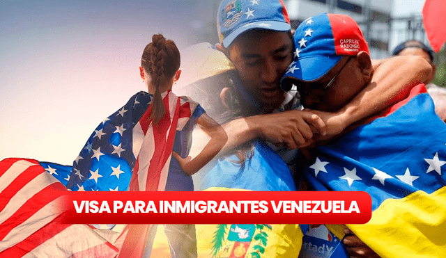 El gobierno de Estados Unidos ha implementado una ayuda a cierto grupo de los inmigrantes venezolanos. Conoce de quiénes se trata. Foto: composición LR/AFP/Freepik