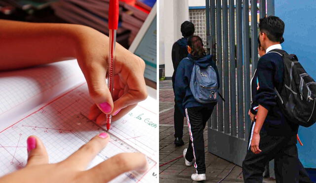 En el Perú más de 6 millones de alumnos cursa la educación básica. Foto: composición LR/GLR/Andina