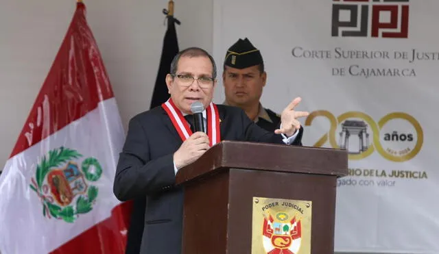 Javier Arévalo invocó al Congreso a tomar en consideración los casos precedentes. Foto: Poder Judicial