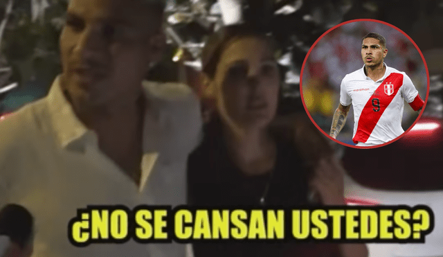 El goleador de la selección peruana se molestó con hombre de prensa por seguirlo. Foto: Composición LR/'Amor y fuego'/Instagram