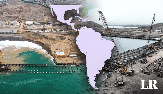 El desarrollo del megapuerto en Chancay está posicionado para convertirse en uno de los ejes centrales para la exportación de materias primas de la región hacia China. Foto: composición de Fabrizio Oviedo/LR/AFP. Video: La República - LR+