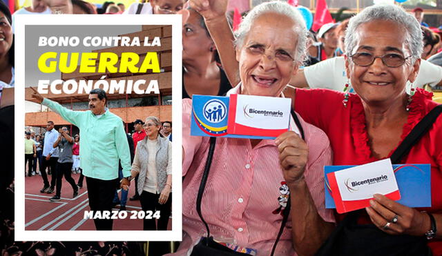 Los pensionados son el último grupo beneficiario en recibir el Bono de Guerra cada mes. Foto: composición LR/Noticias Ahora/Patria