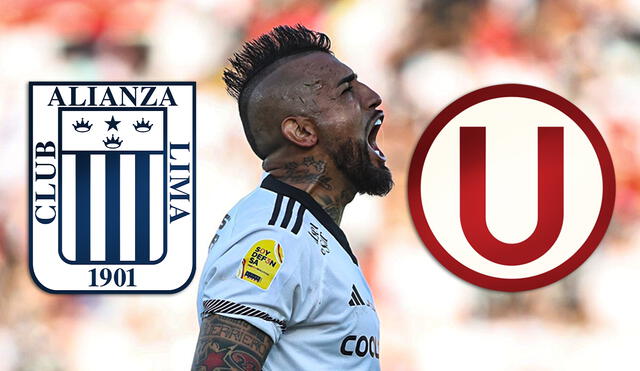 Arturo Vidal clasificó a la fase de grupos con Colo-Colo tras pasar las fases previas de la Conmebol Libertadores 2024. Foto: composición LR/Colo-Colo