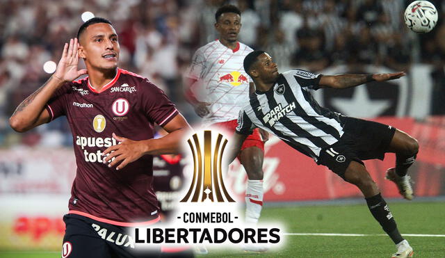 Universitario y Botafogo nunca se han enfrentado en la Copa Libertadores. Foto: composición GLR/Universitario/Botafogo