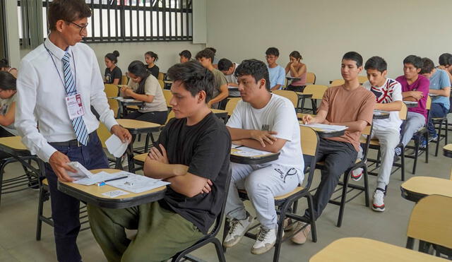 Más de 90 estudiantes postularon a la sede SJL de la Universidad Nacional Mayor de San Marcos. Foto: UNMSM