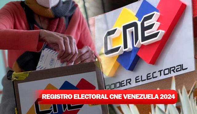 CNE implementó más de 300 puntos para inscripción en el registro electoral en Venezuela. Foto: composición LR/elecciones presidenciales 2024
