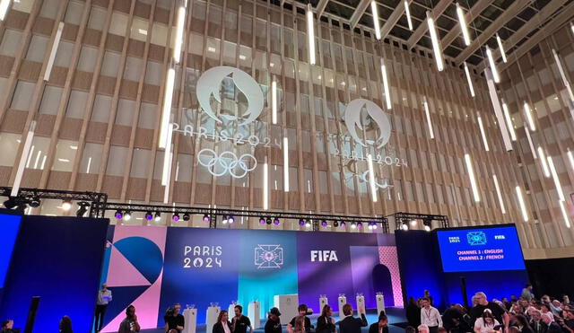 Este miércoles 20 de marzo se llevó a cabo el sorteo de la fase de grupos del fútbol femenino y masculino. Foto: París 2024