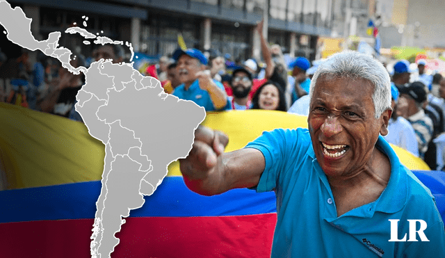 Encuesta realizada a nivel mundial deja a Venezuela dentro de los 80 países más felices del mundo. Foto: composición LR/Jazmin Ceras/AFP