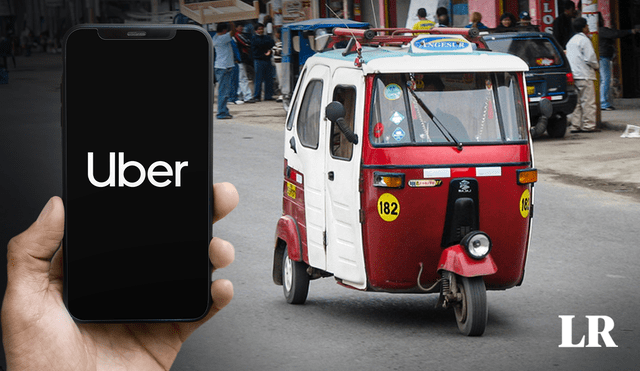 En Lima, existen cerca de 400.000 mototaxis. Ahora, Uber te permitirá solicitar el servicio de este transporte menor en distritos de la periferia. Foto: composición de Jazmin Ceras/LR/Andina/Uber
